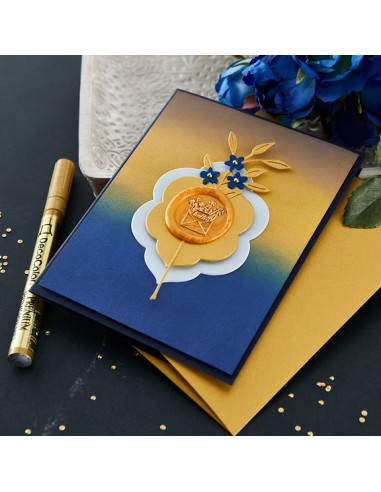 Wax seal stamp - Sigillo Sending a Hello