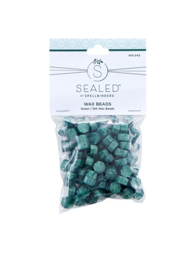 Green wax Beads - Spellbinders