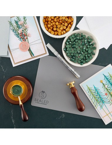 Green wax Beads - Spellbinders