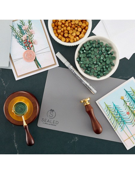 Green wax Beads - Spellbinders