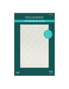 Tufted 3D Embossing Folder - Spellbinders