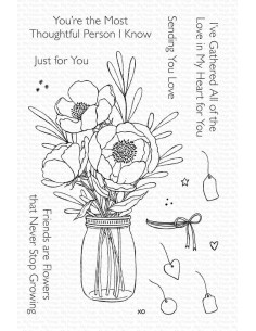 Gathered with Love Clear Stamps - Timbro di MFT stamps