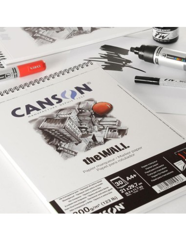 The Wall - Carta di Canson per Marker