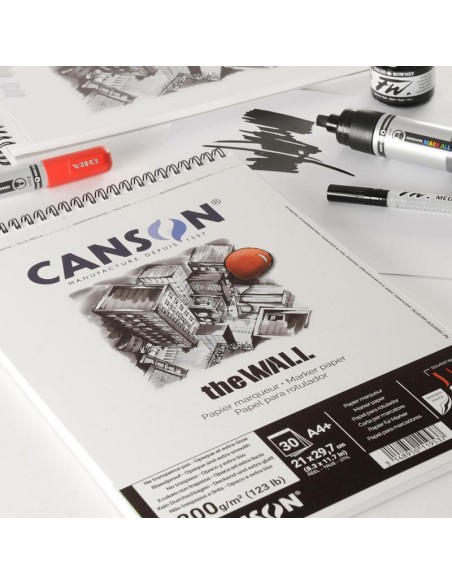 The Wall - Carta di Canson per Marker