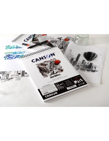 The Wall - Carta di Canson per Marker