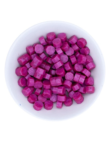 Fuchsia wax Beads - Spellbinders