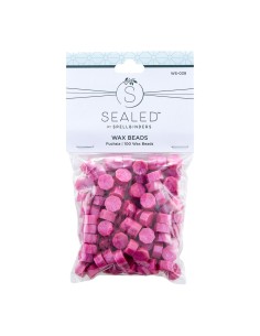 Fuchsia wax Beads - Spellbinders 2