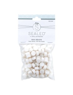 Perl white wax Beads - Spellbinders 2