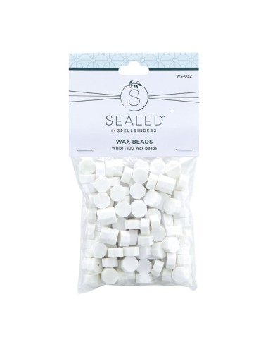 White wax Beads - Spellbinders