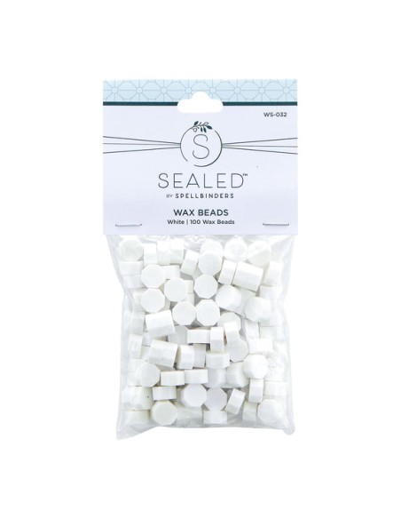 White wax Beads - Spellbinders