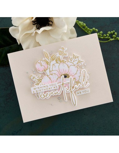 Anemones Blooms Hot Plates & Die Set -...