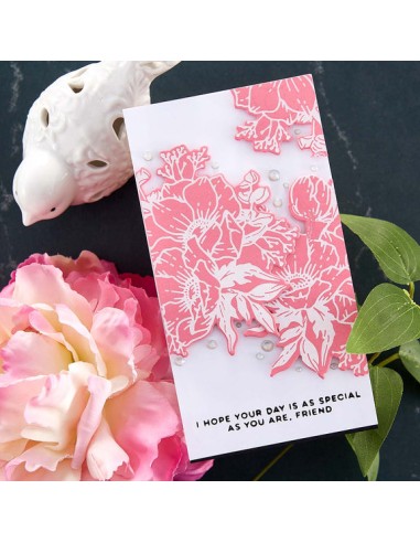 Anemones Blooms Hot Plates & Die Set -...