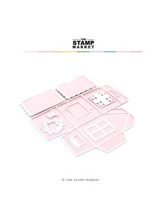 3D Little house box dies - The Stamp Market