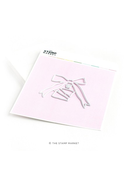 Just add ribbon die - The Stamp Market