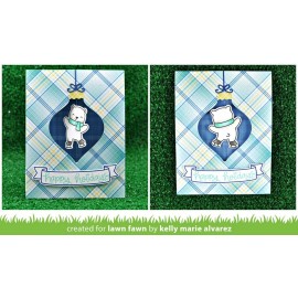 Stitched Ornaments - Fustelle Lawn Fawn 2