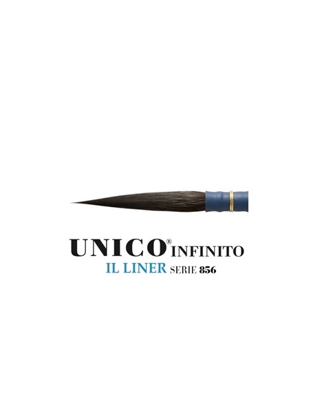 Pennello Liner Unico Infinito Serie 856 - misura 3/0