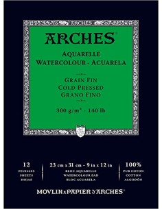 Arches Blocco 300 g/m² - Grana fine