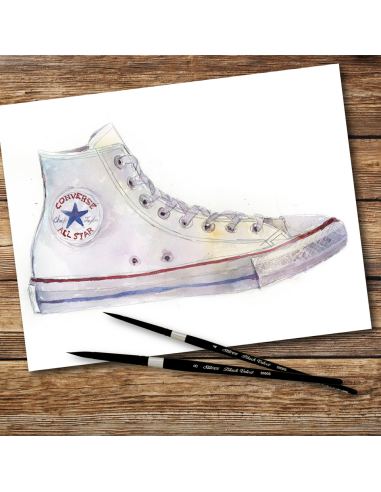 Watercolor Brush - Black Velvet num 8 serie 3000S