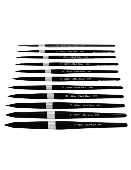 Watercolor Brush - Black Velvet num 6 serie 3000S