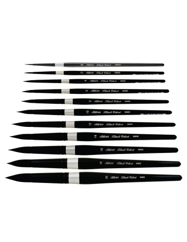 Watercolor Brush - Black Velvet num 4 serie 3000S