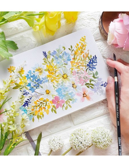 Watercolor Brush - Black Velvet num 6 serie 3000S