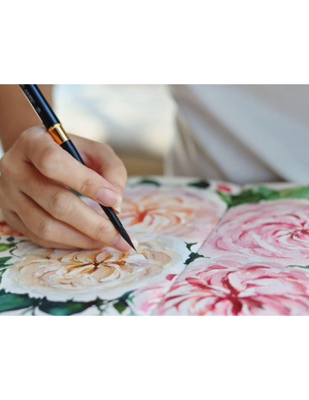 Travel Watercolor Brush - Black Velvet n. 2 serie 3100ST