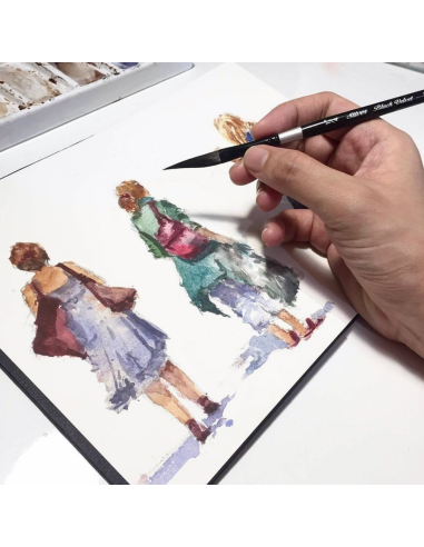 Dagger StriperBrush - Black Velvet n. 1/4 "...