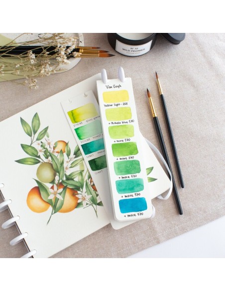 Paper Palette  for Markers 20x5 cm