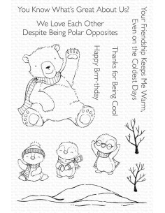 Polar Opposites - Timbro di MFT stamps