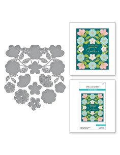 Stitched Floral Flip Frame - Spellbinders