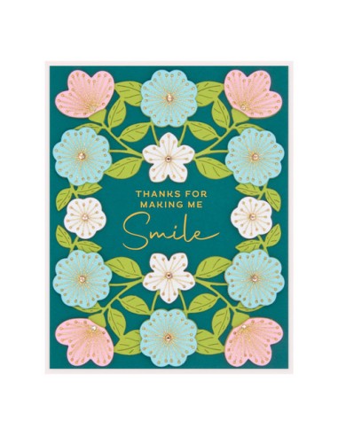 Stitched Floral Flip Frame - Spellbinders