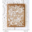 Bamboo Rose Stamp Set