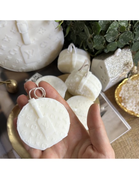 Mini candela a forma di borsetta di lusso