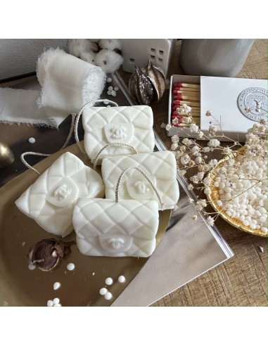 Mini candela a forma di borsetta di lusso