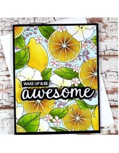 Lemon lush -  Timbro di Pinkfresh Studio