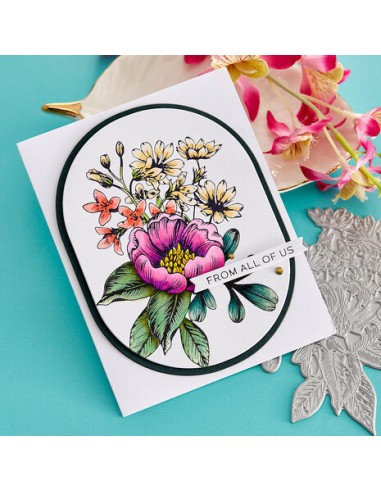 Pressed Bouquet Press Plate