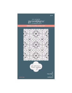 Floral View Press Plate & Die Set 2