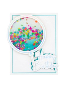 Giant Party Balloon Glimmer Hot Foil Plate & Die Set 2