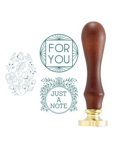 All-Occasion 1 Wax Seal Stamps - Sigillo 3/4”...