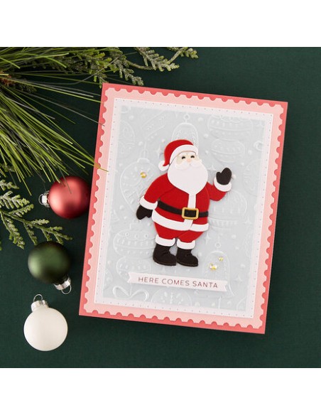 Vintage Ornaments 3D Embossing Folder - Spellbinders