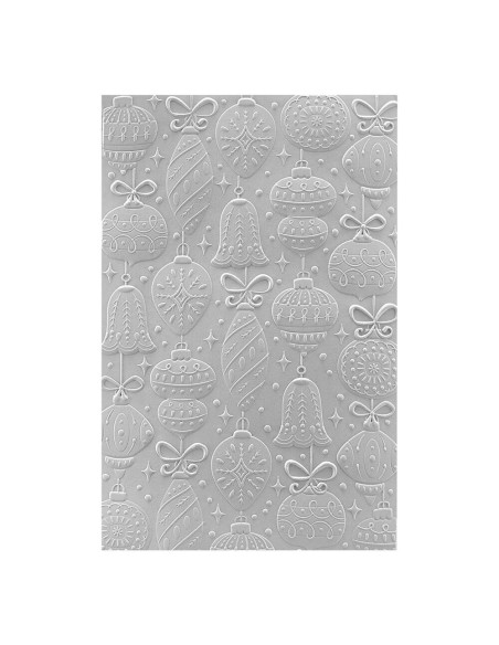 Vintage Ornaments 3D Embossing Folder - Spellbinders