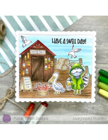 Wharf Background - Timbro di Stacey Yacula Studio