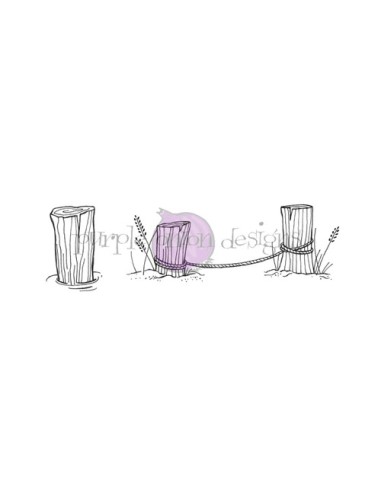 Wood Post Set - Timbro di Stacey Yacula Studio