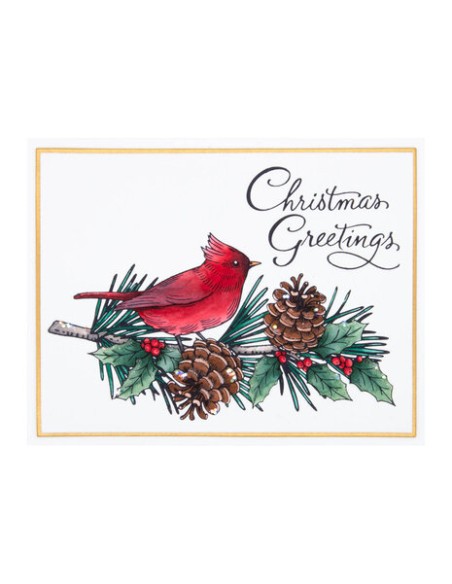 Christmas Greetings Press Plate