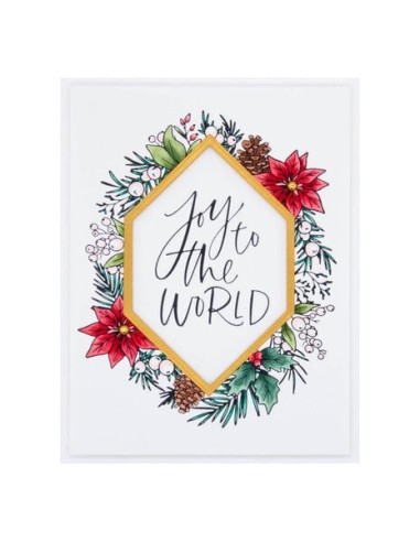 Holiday Foliage Joy Press Plate