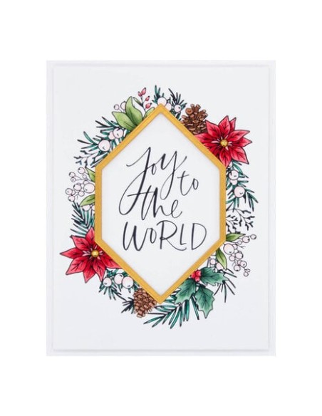 Holiday Foliage Joy Press Plate