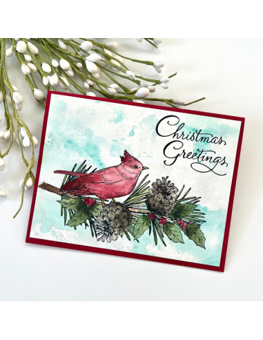 Christmas Greetings Press Plate