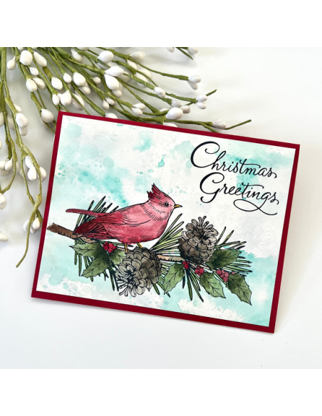 Christmas Greetings Press Plate
