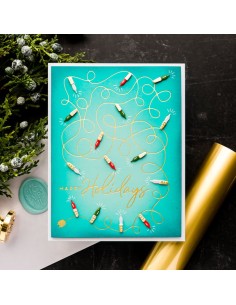De-light-ful Christmas Glimmer Hot Foil Plate & Die Set 2