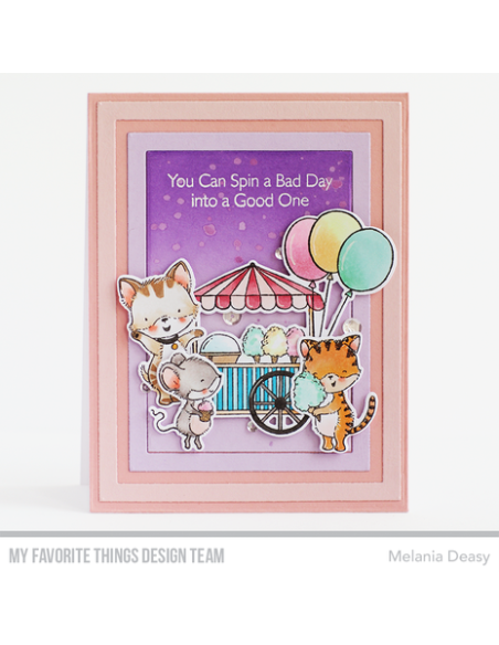 Cotton Candy Critters Clear Stamps - Timbro di MFT stamps